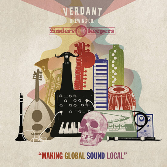 A compilation to coincide with the beer collaboration between Verdant Brewing Co and Finders Keepers Recods